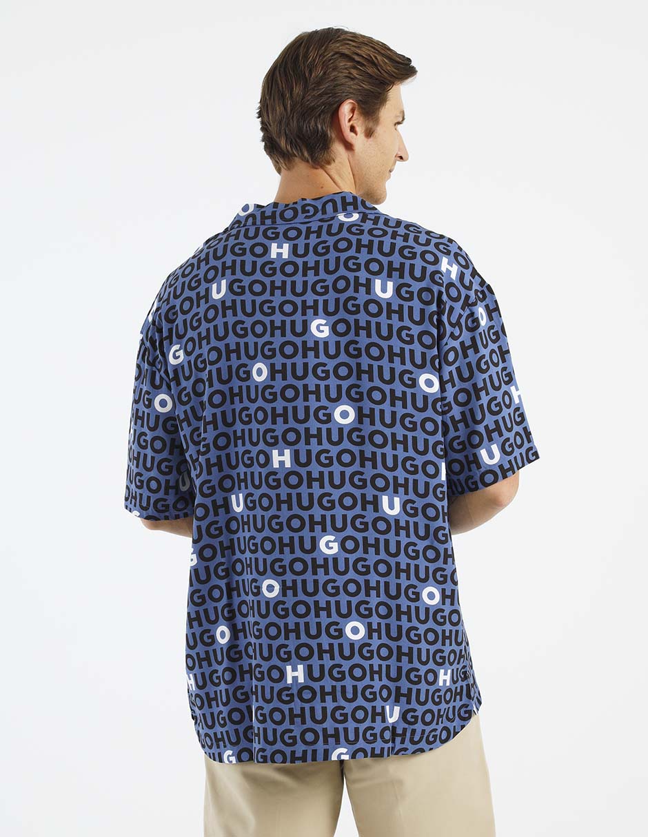 Camisa playa manga corta para hombre 2