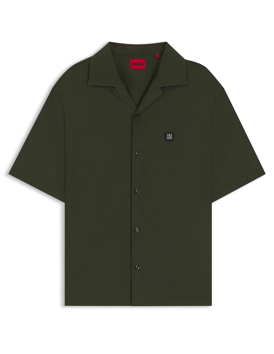 Camisa casual de algodón manga corta para hombre 6
