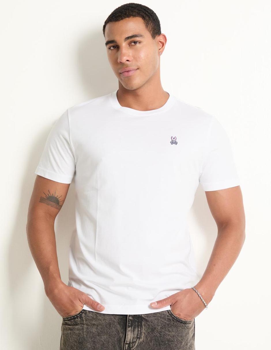 Playera cuello redondo para hombre