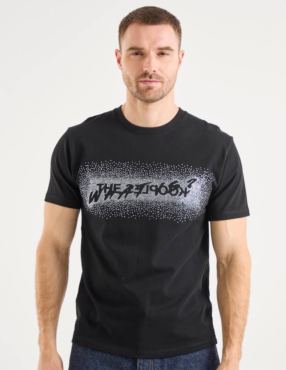 Playera cuello redondo para hombre