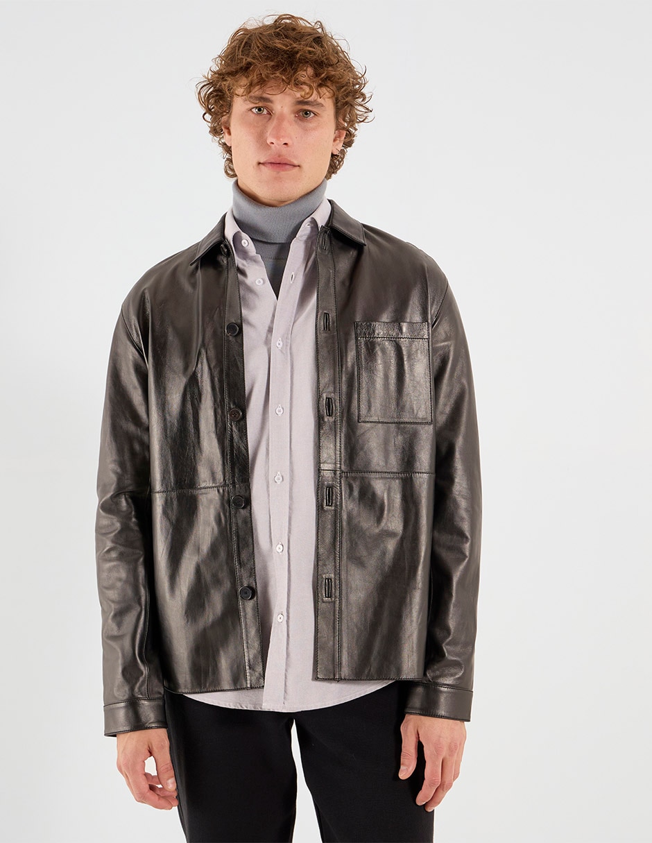 Sobrecamisa casual manga larga para hombre Sobrecamisa casual manga larga para hombre