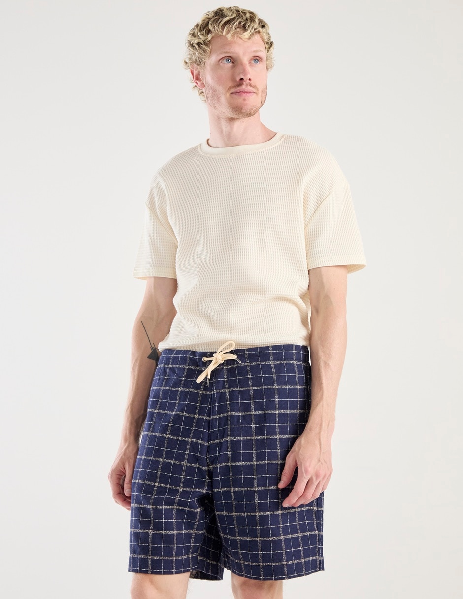 Bermuda de algodón para hombre