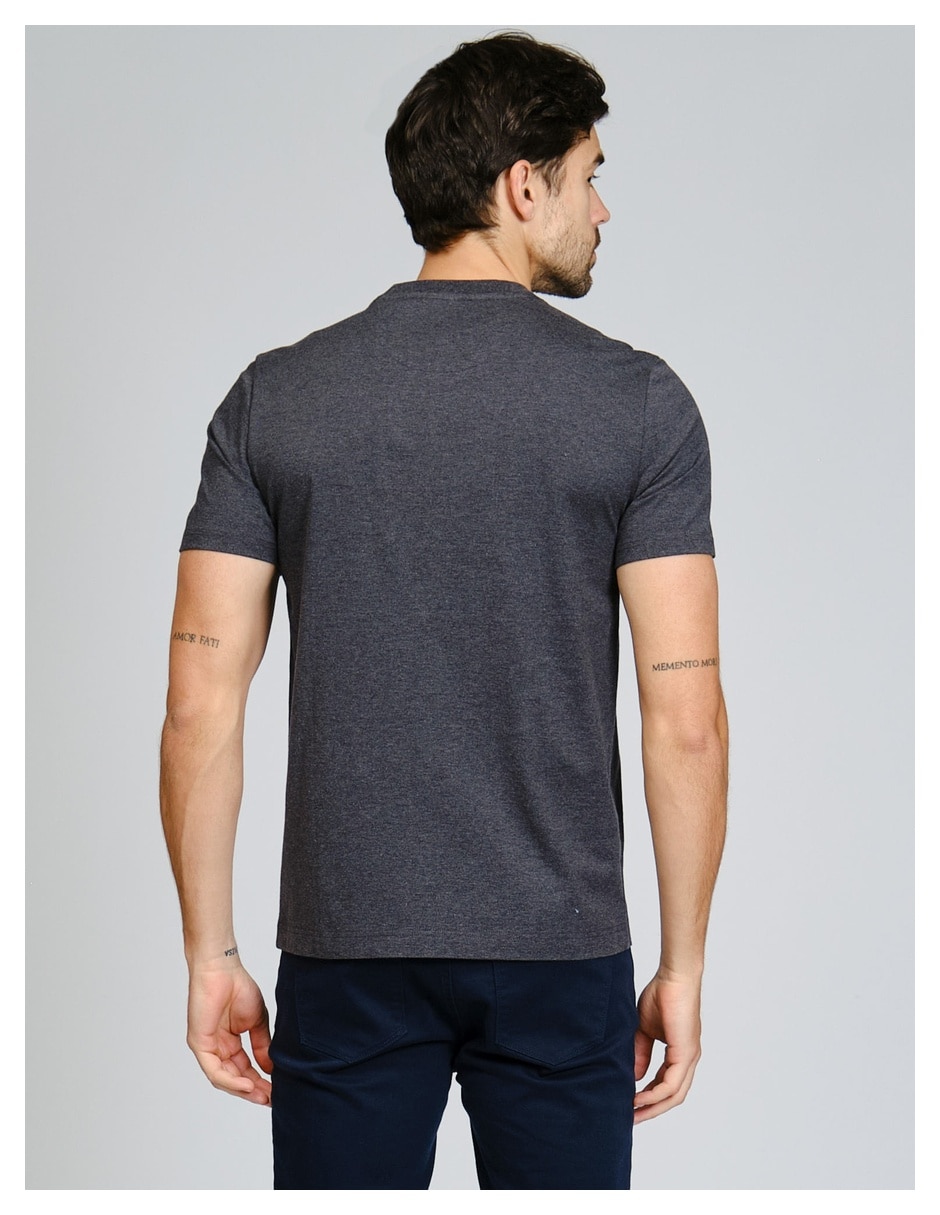 Playera cuello redondo para hombre 2