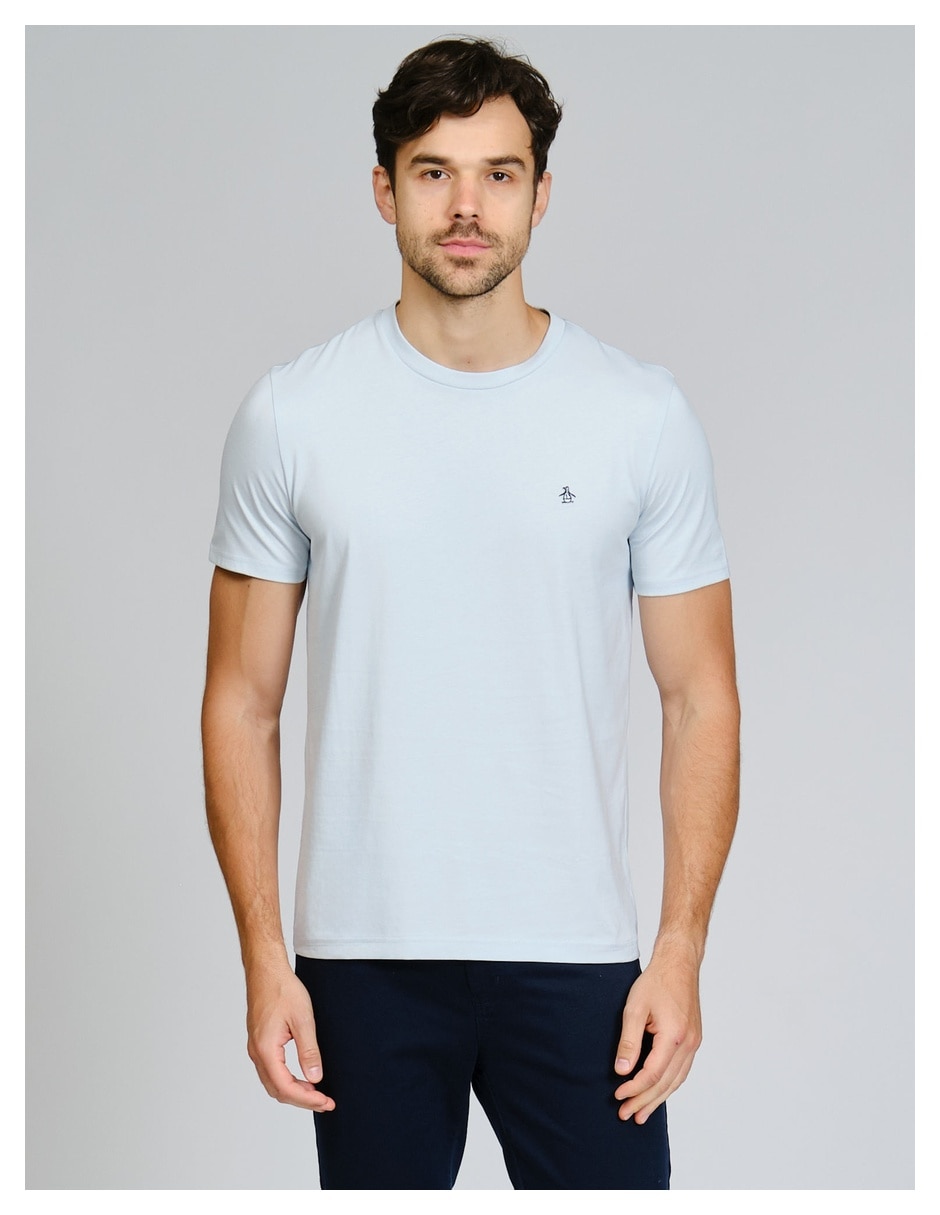 Playera cuello redondo para hombre