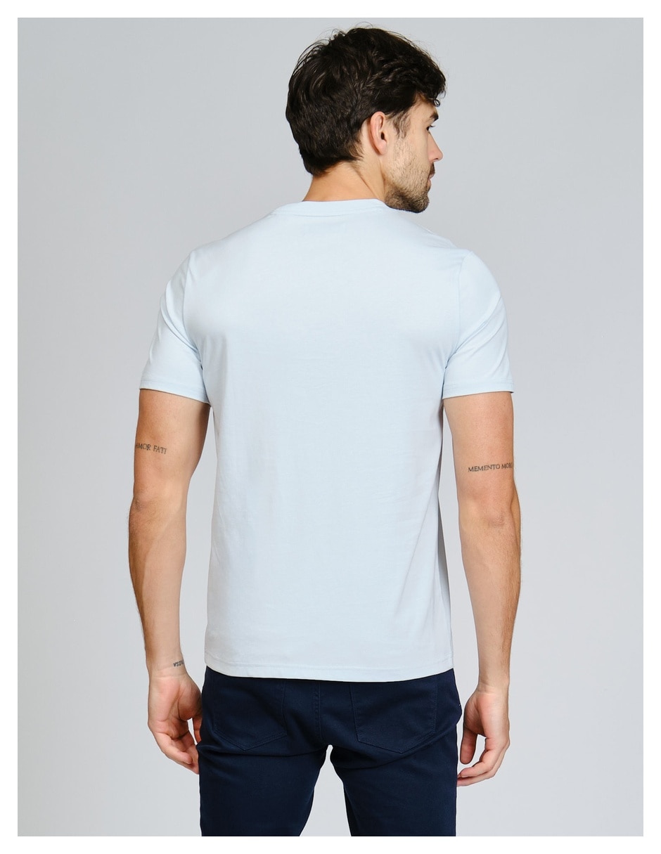 Playera cuello redondo para hombre 2