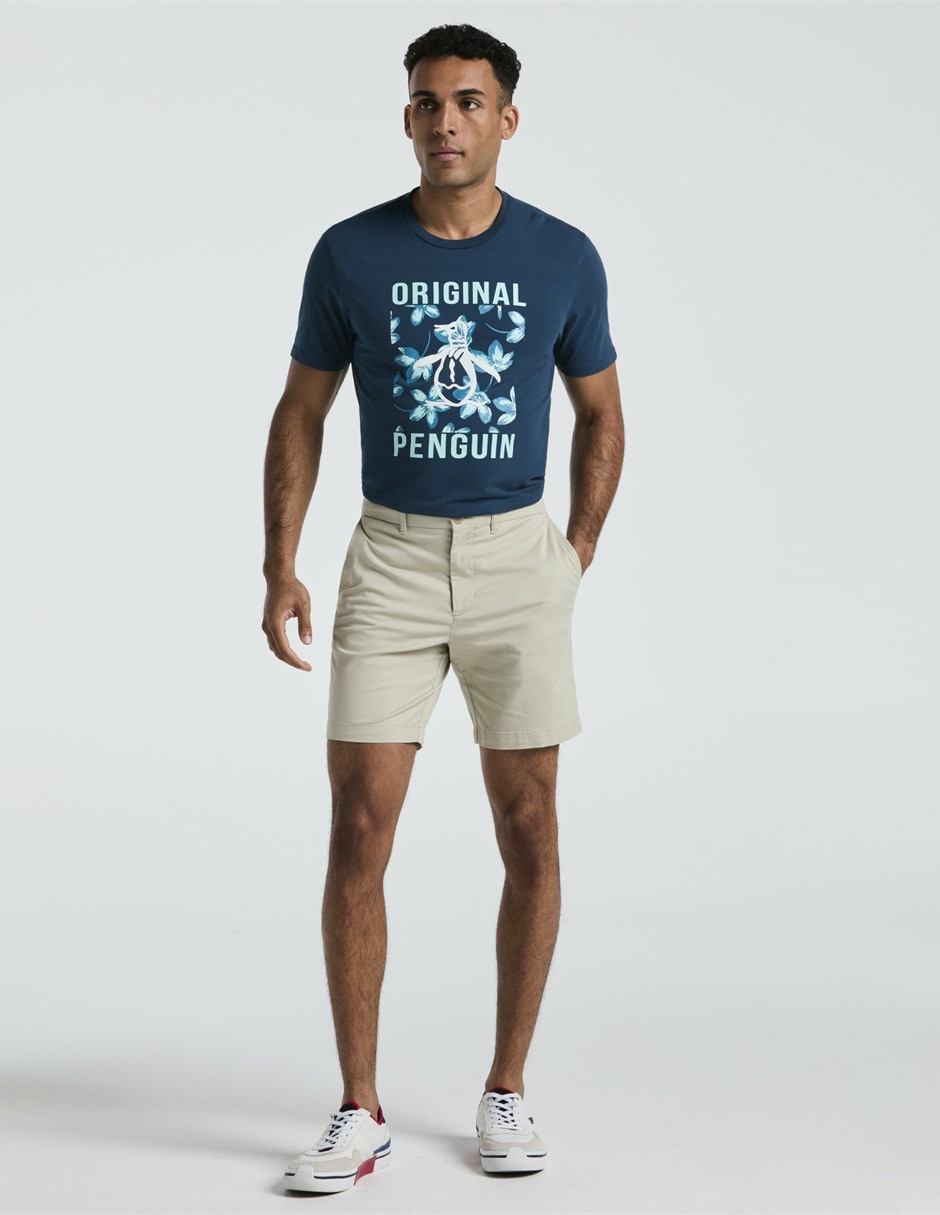 Bermuda de algodón para hombre