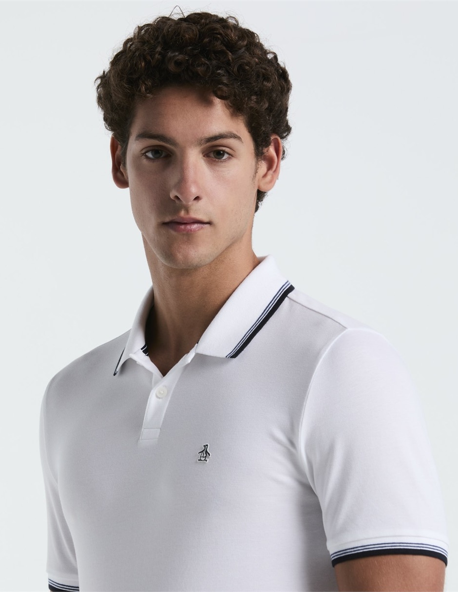 Playera tipo polo polos penguin para hombre 3