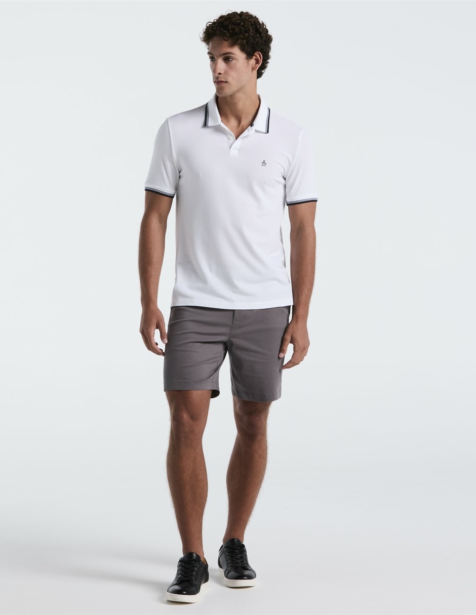 Playera tipo polo polos penguin para hombre 4