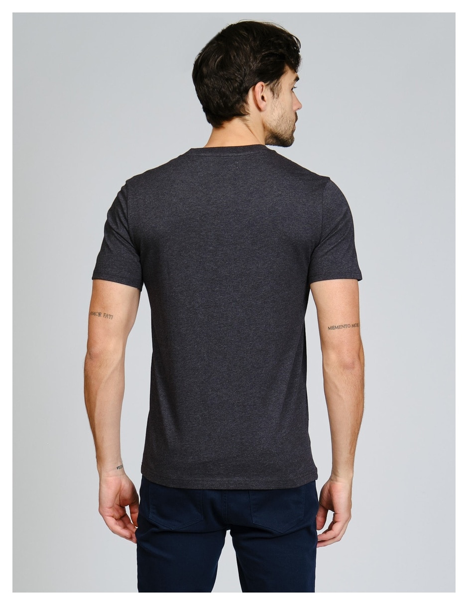 Playera cuello redondo para hombre 2