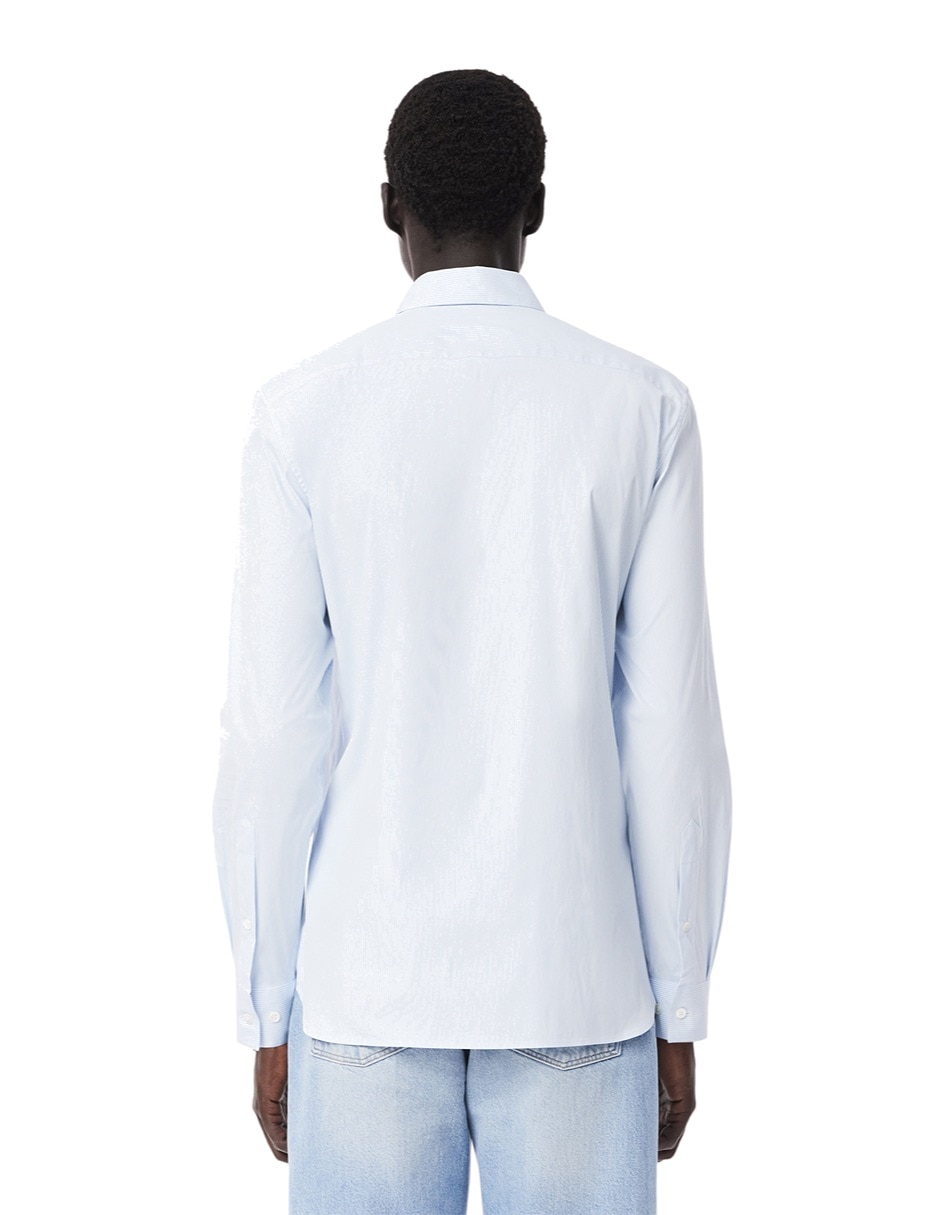 Camisa casual de algodón manga larga para hombre 5