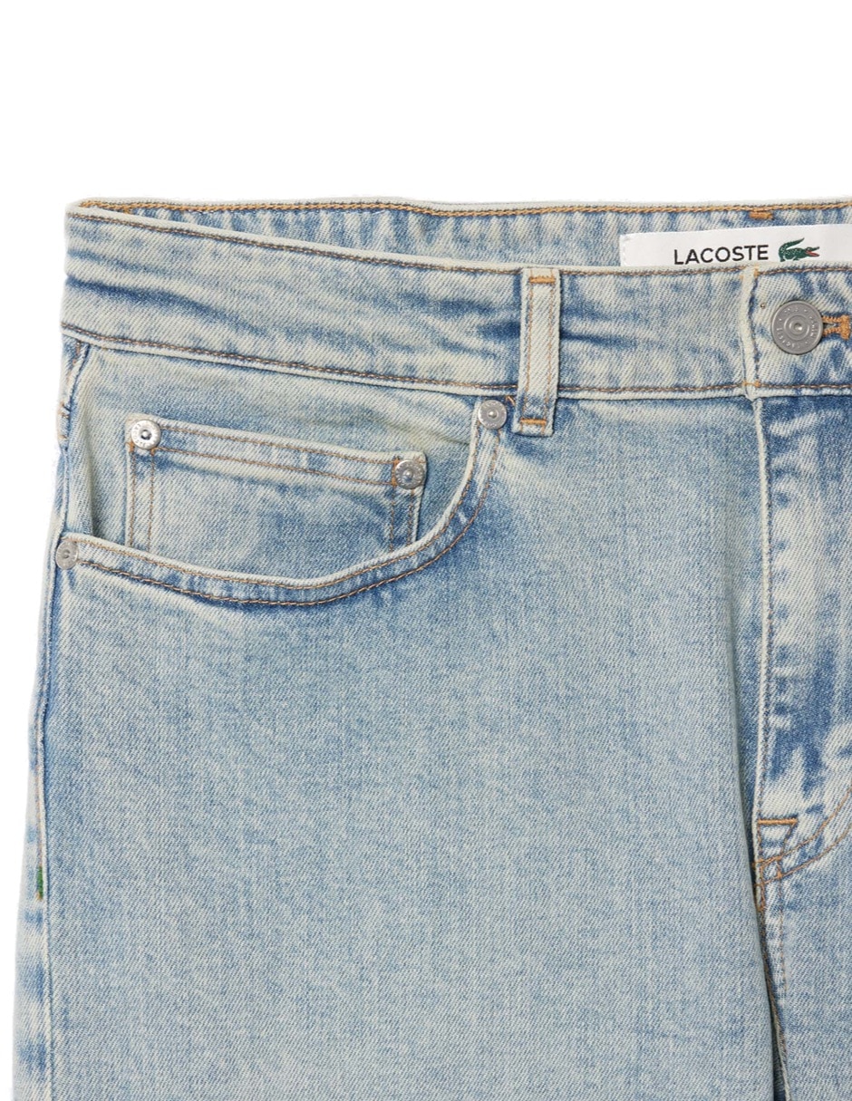 Jeans slim lavado claro para hombre 2