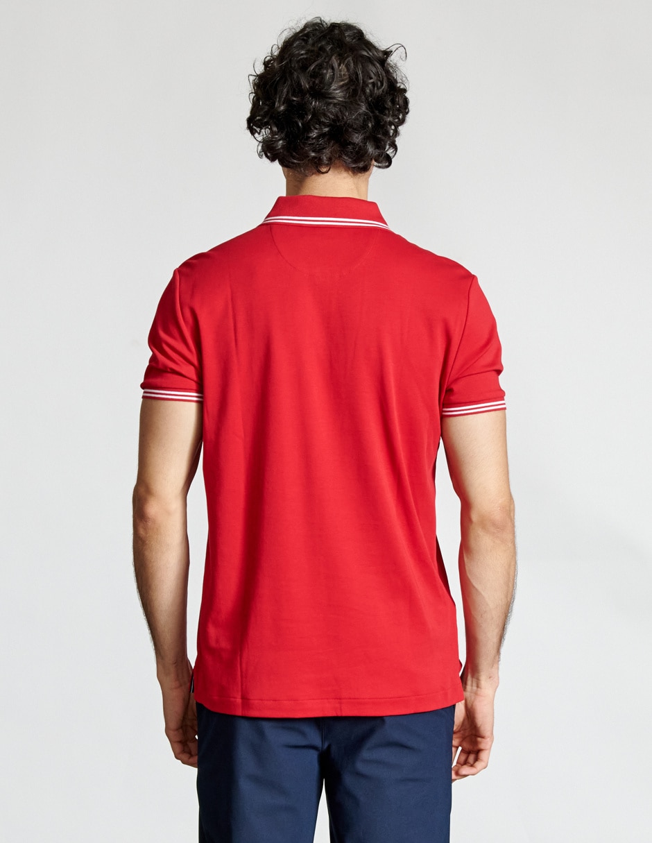 Playera tipo polo polos penguin para hombre 2