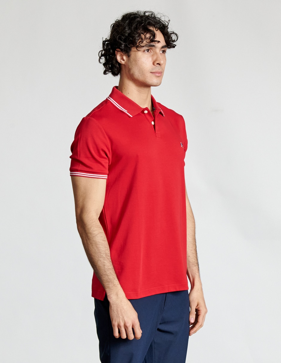Playera tipo polo polos penguin para hombre 3
