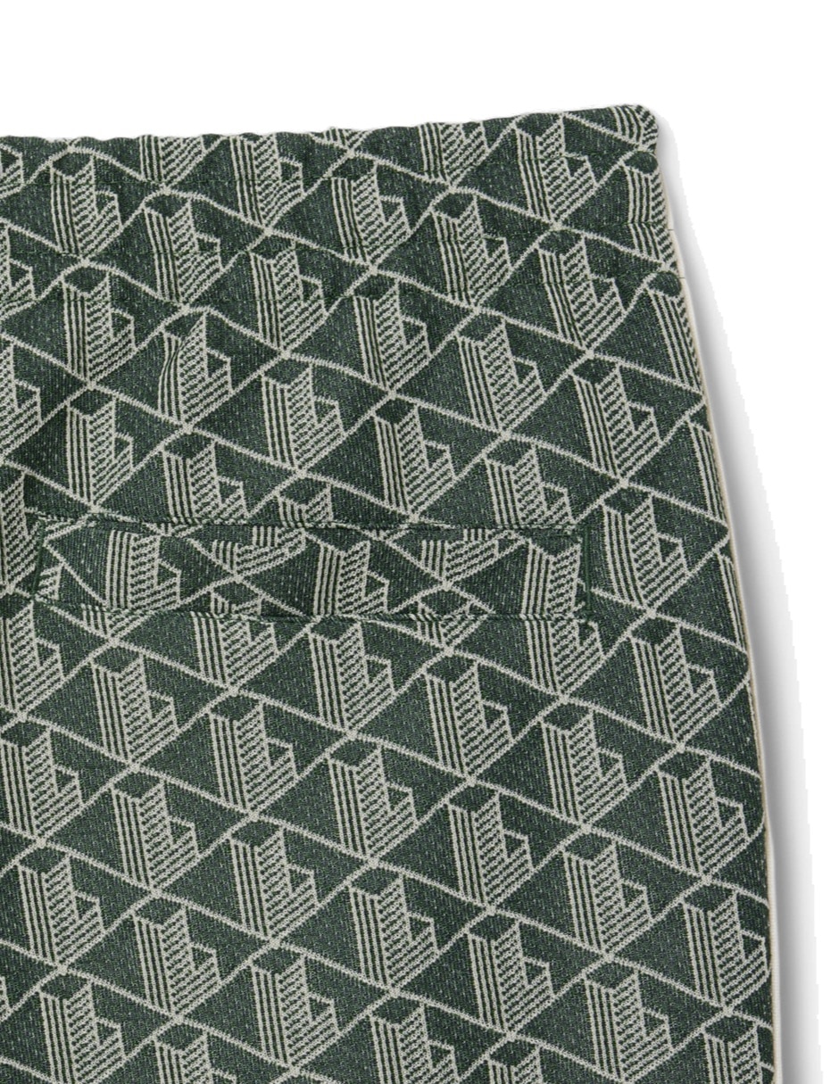 Pants regular con jareta para hombre 2