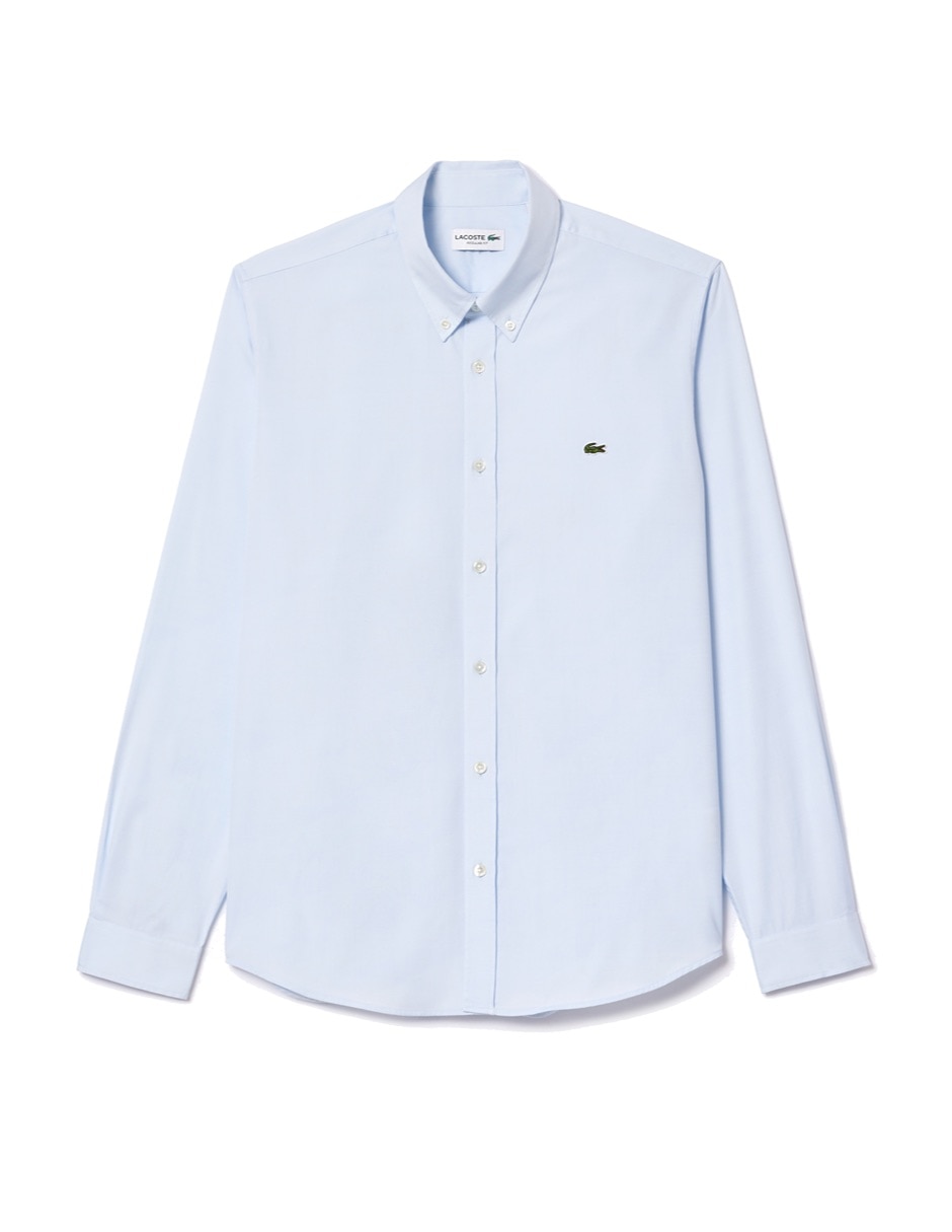 Camisa casual de algodón manga larga para hombre 5