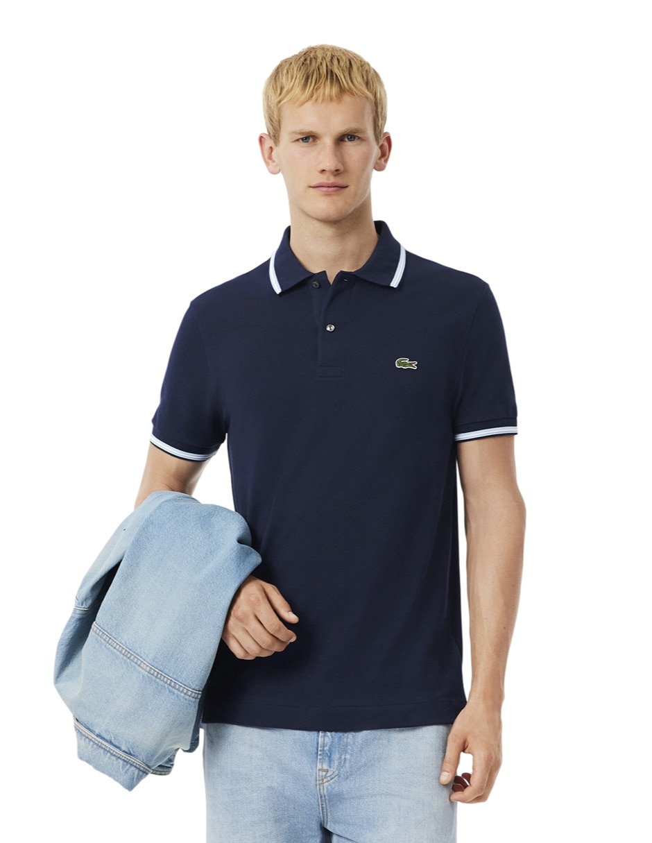 Playera tipo polo Lacoste Core Essentials para hombre Liverpool