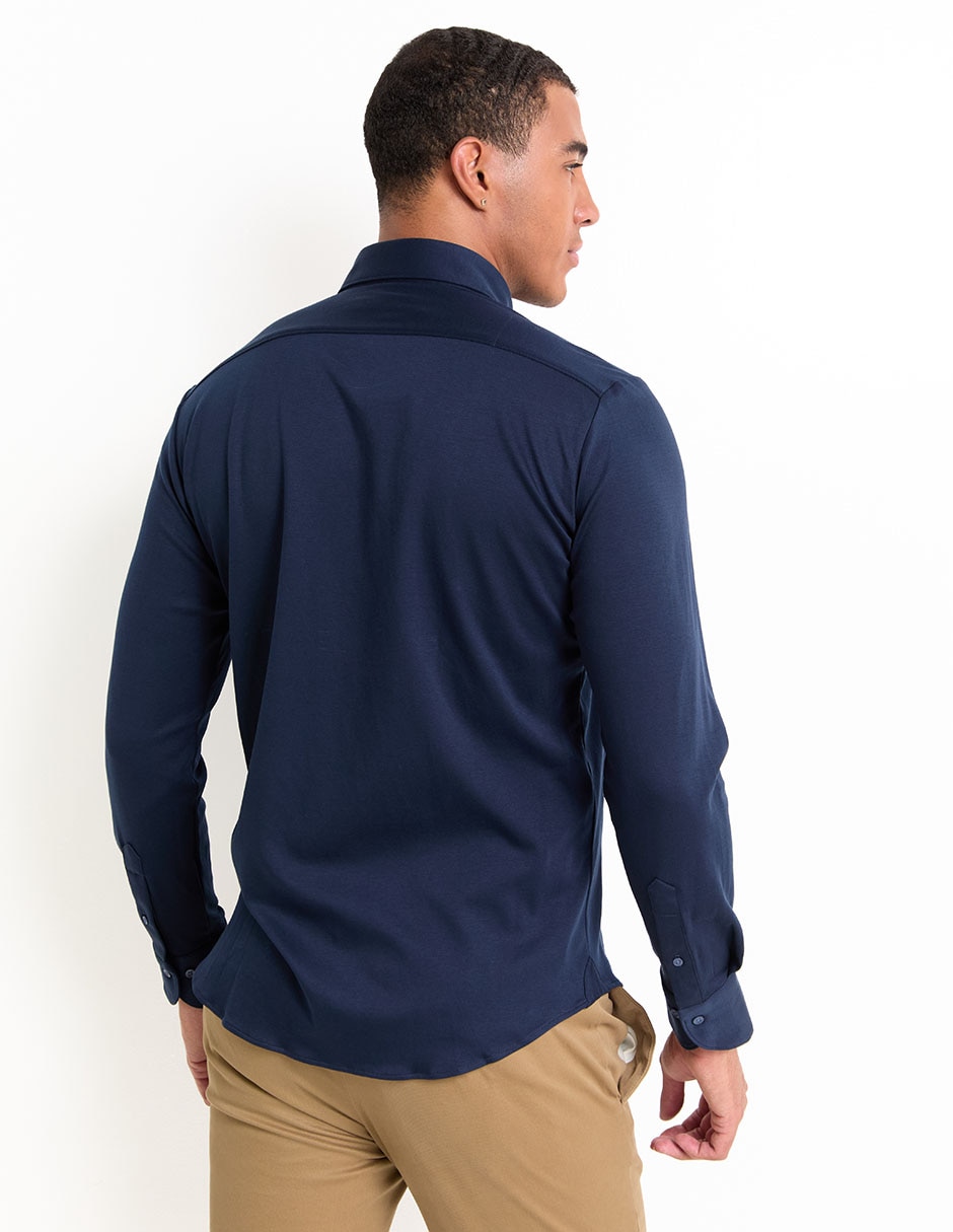 CAMISA SCAPPINO CSMO, 2XG, AZUL MARINO