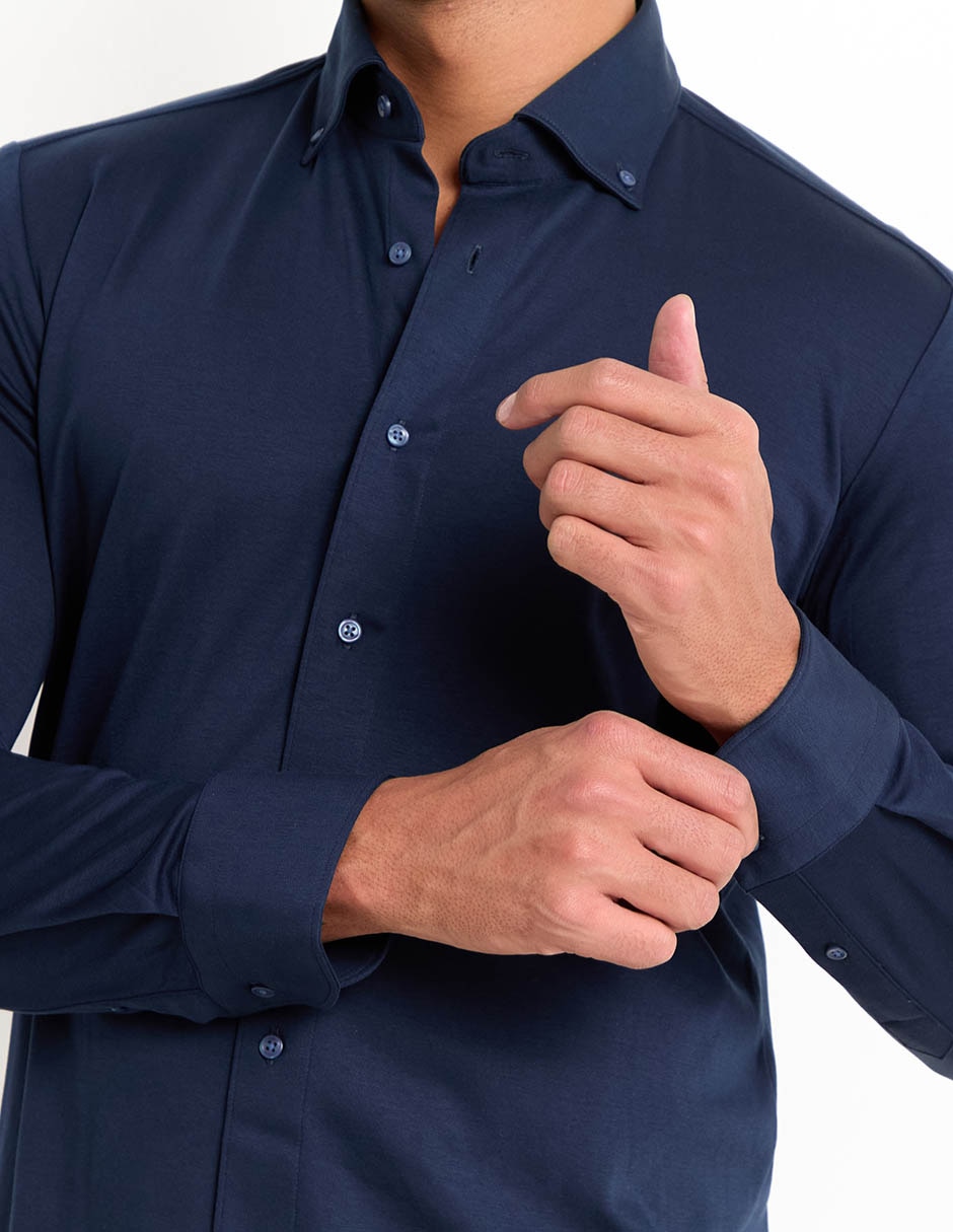 CAMISA SCAPPINO CSMO, 2XG, AZUL MARINO