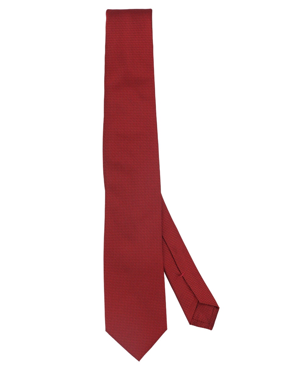 Corbata regular de seda para hombre