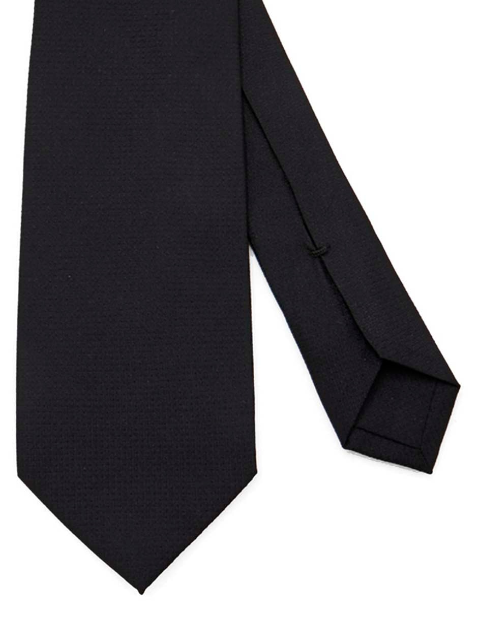 Corbata regular de seda para hombre