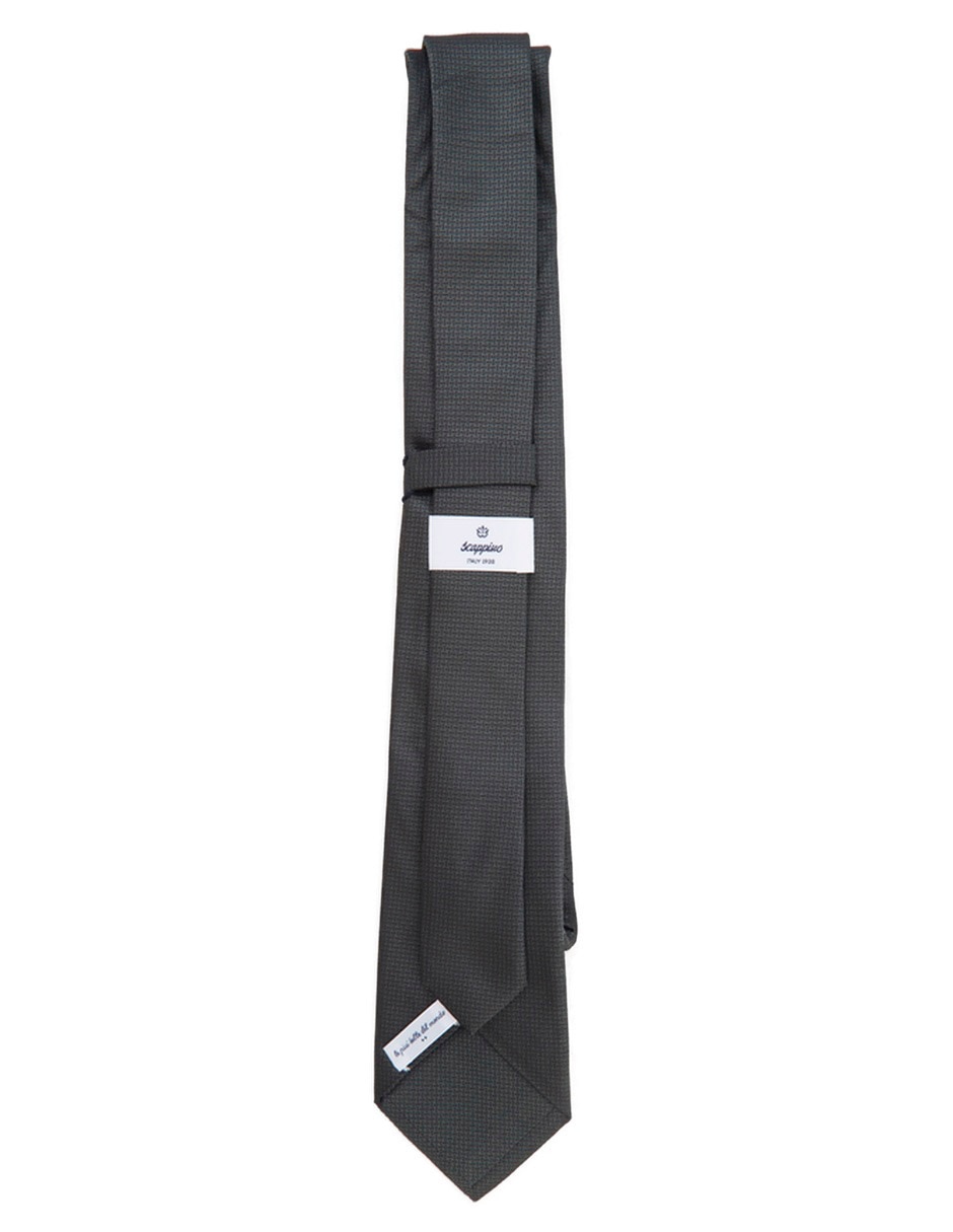 Corbata regular de seda para hombre 4