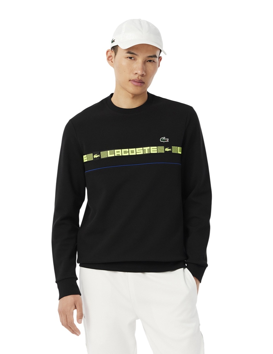 Negro Lacoste Sudadera Lacoste Oferta Sudadera Lacoste Para Hombre