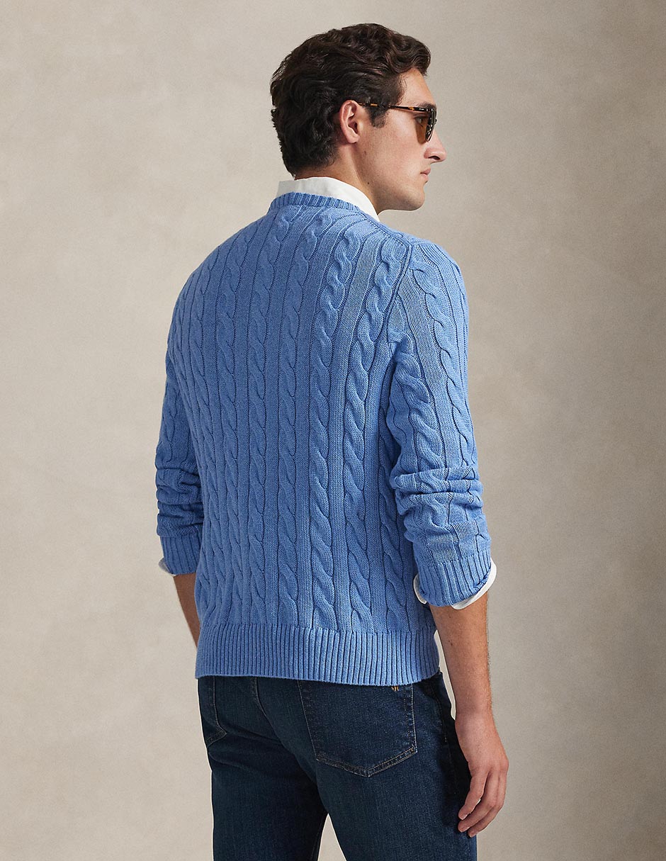 Suéter cuello redondo para hombre 4