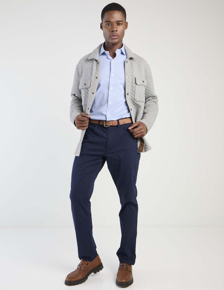 Pantalón slim de algodón para hombre 3