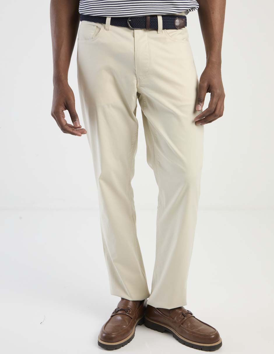 Pantalón recto de algodón para hombre Pantalón recto de algodón para hombre