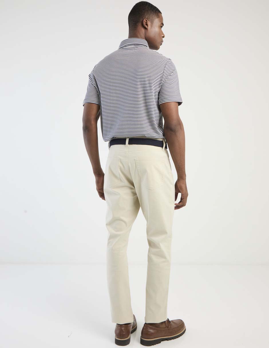 Pantalón recto de algodón para hombre 2
