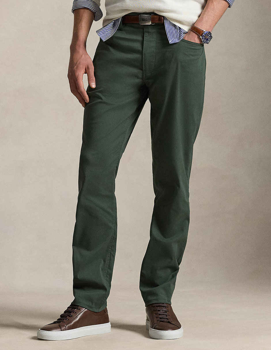 Pantalón straight Polo Ralph Lauren de algodón para hombre Pantalón straight Polo Ralph Lauren de algodón para hombre