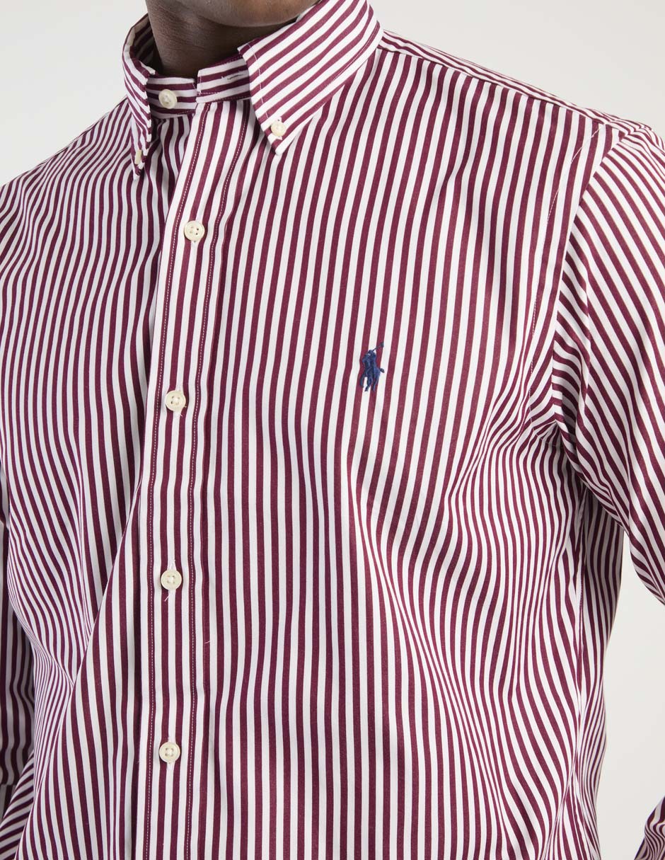 Camisa casual de algodón manga larga para hombre 4