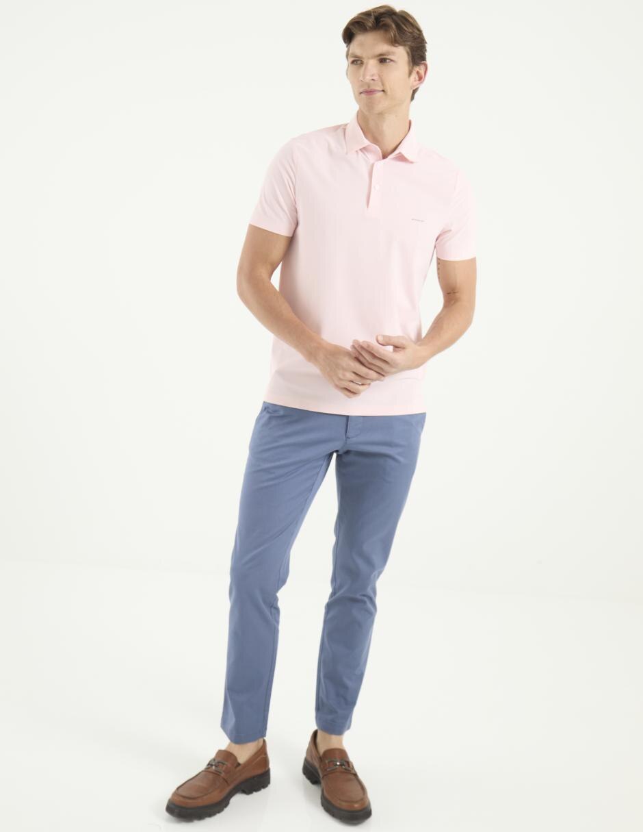 Pantalón chino slim de algodón para hombre 3