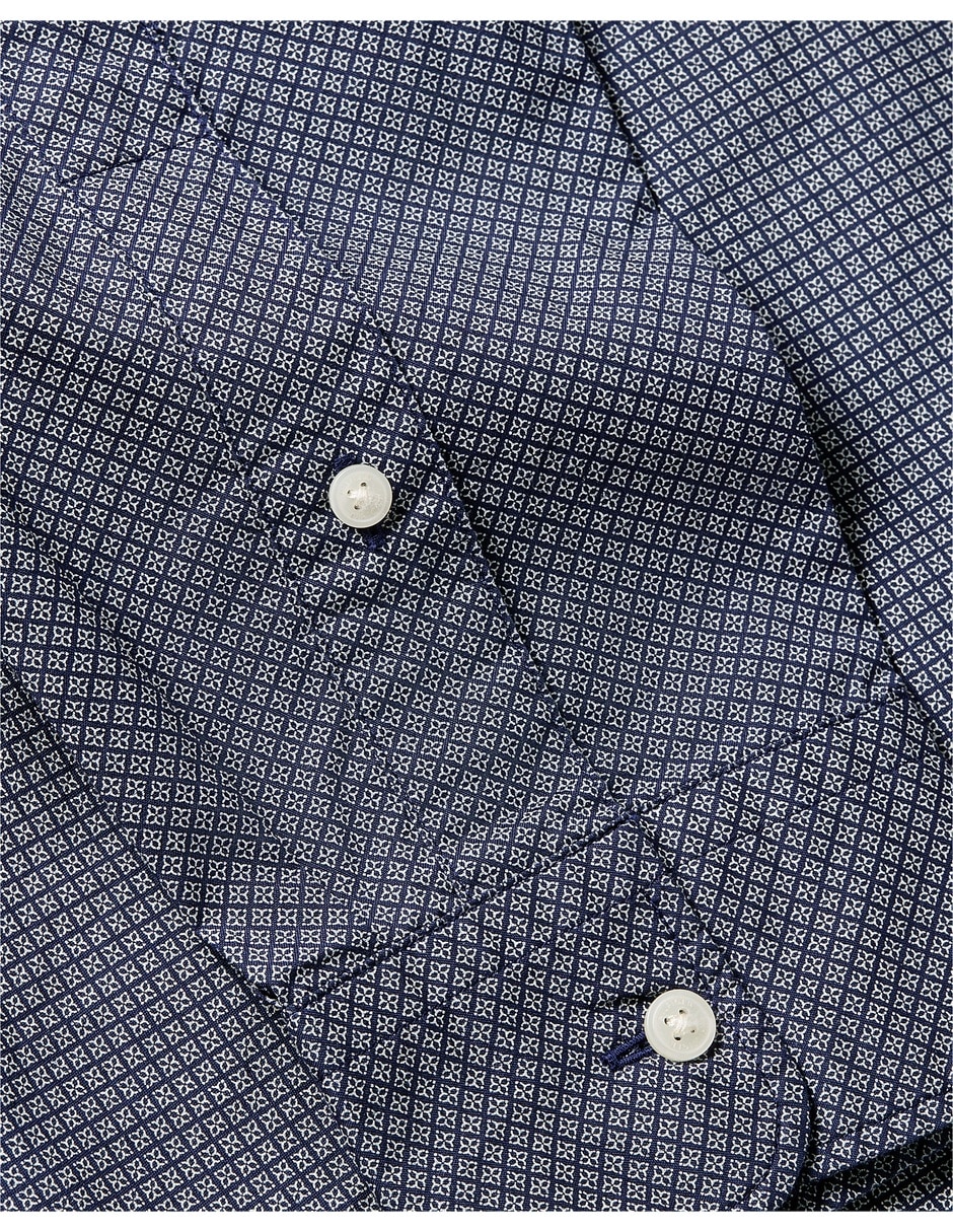 Camisa casual de algodón manga larga para hombre 4