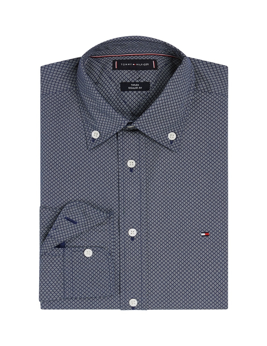 Camisa casual de algodón manga larga para hombre 5