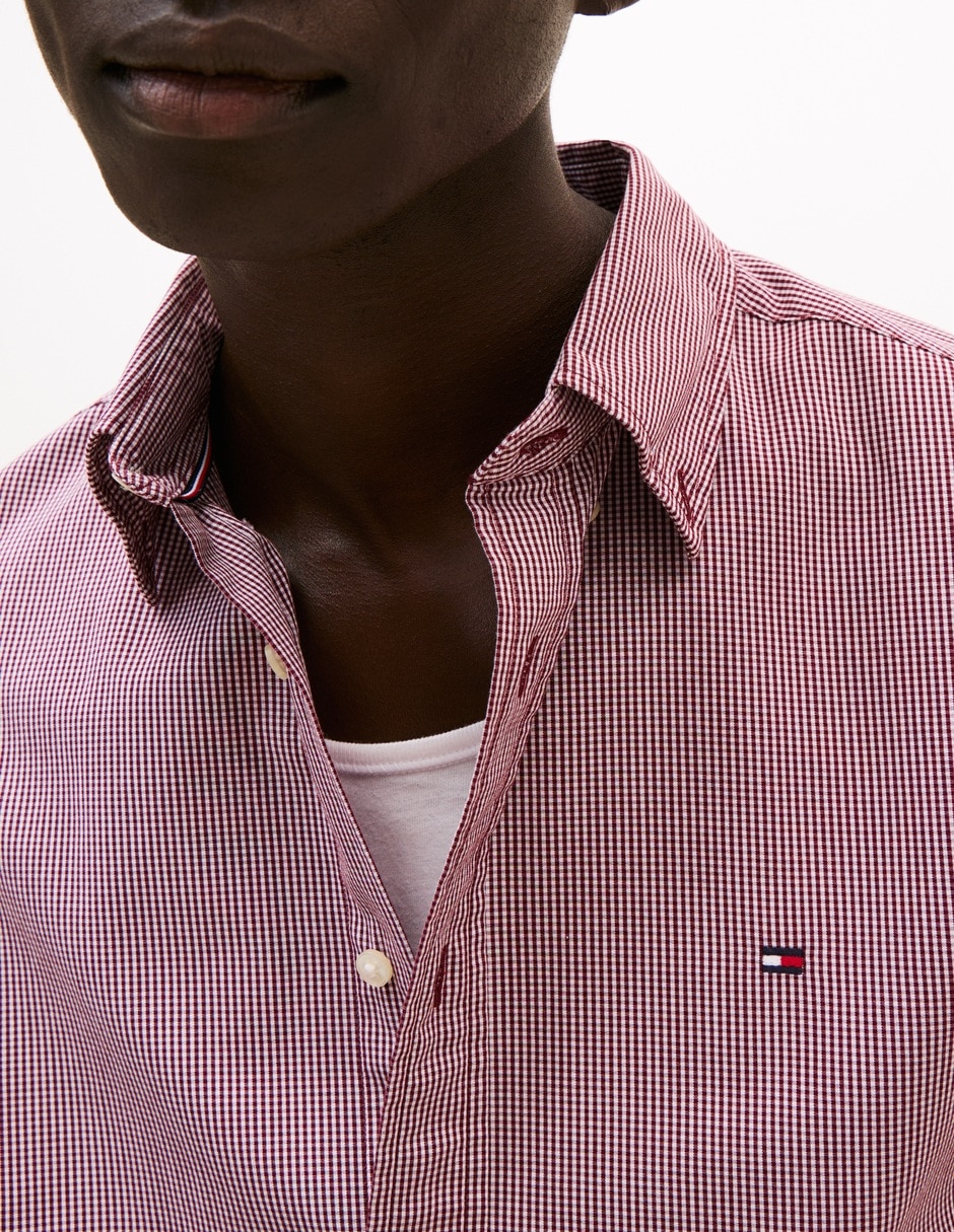 Camisa casual de algodón manga larga para hombre 2
