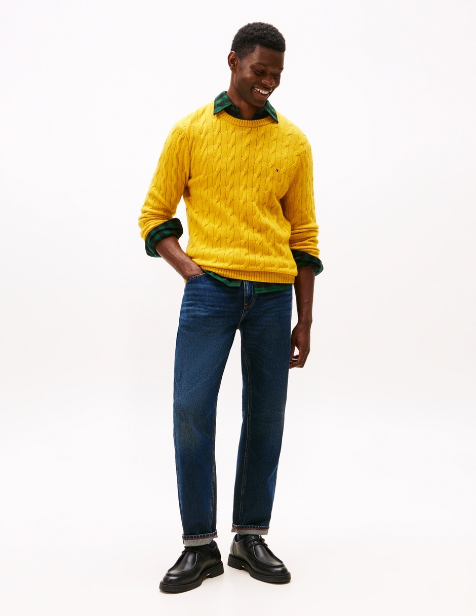 Jeans straight MW040363-1bn para hombre