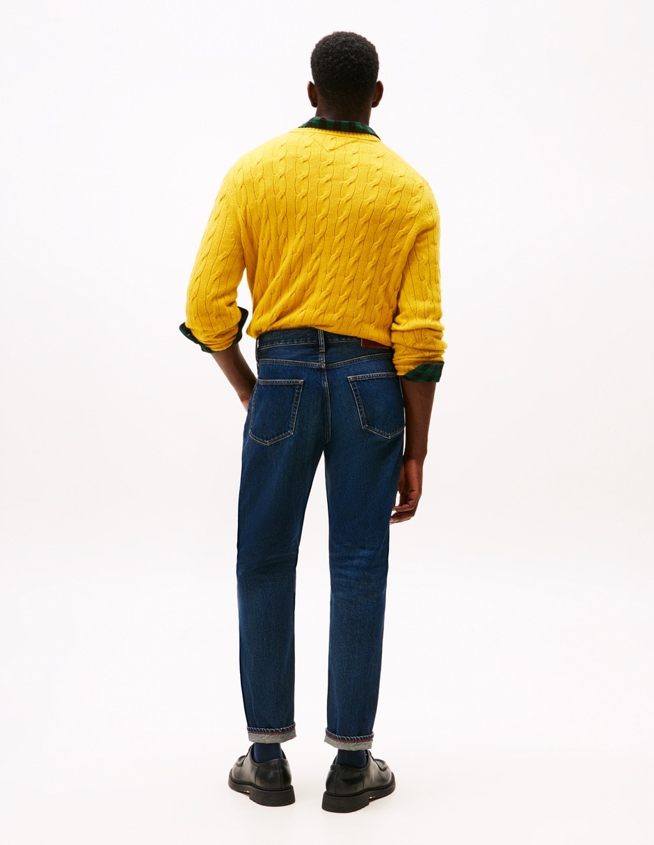 Jeans straight MW040363-1bn para hombre 3