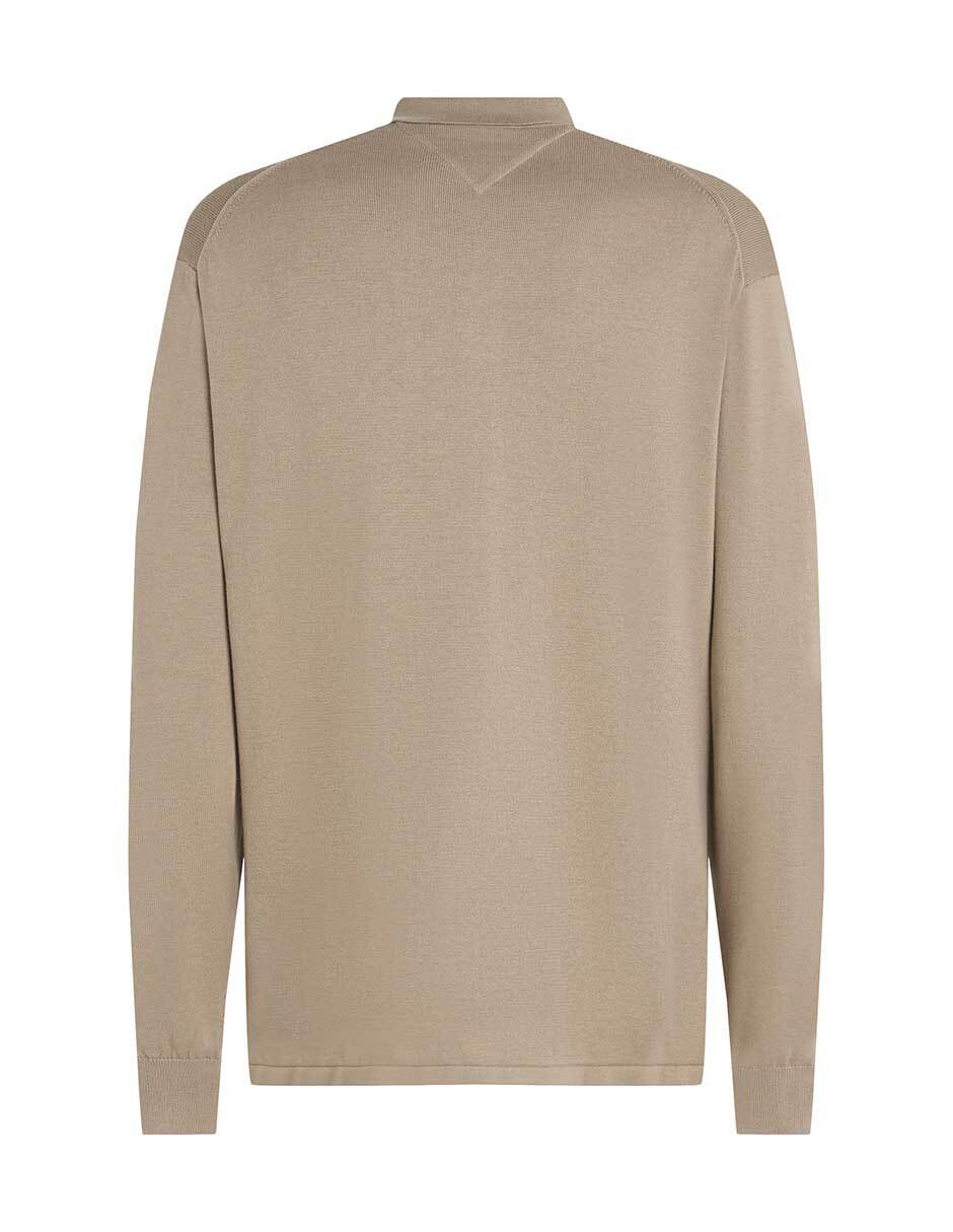 Suéter cuello camisero para hombre 2