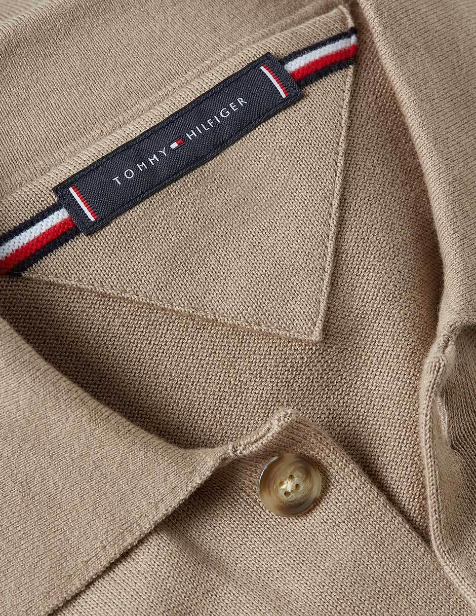 Suéter cuello camisero para hombre 3