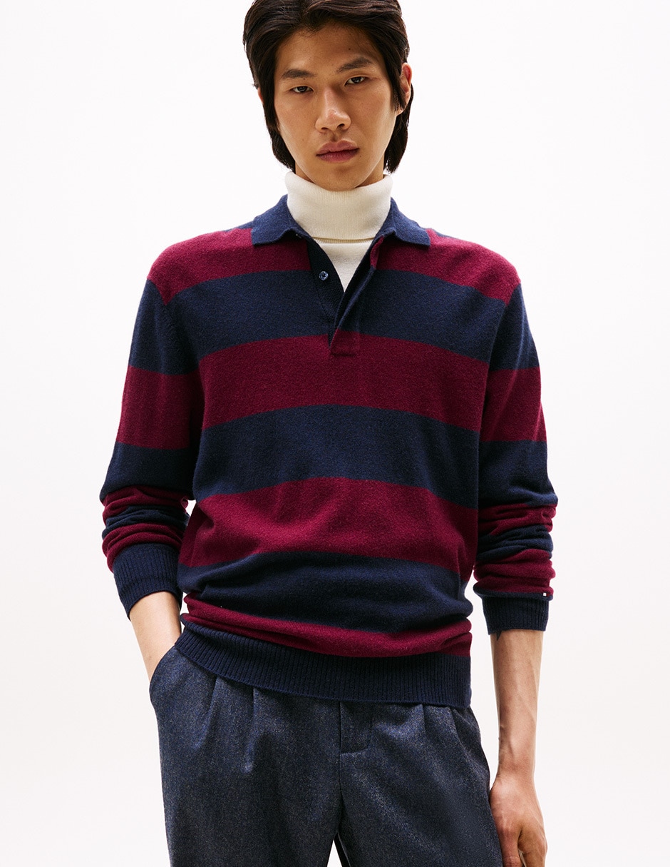 Suéter Tommy Hilfiger cuello polo para hombre Liverpool