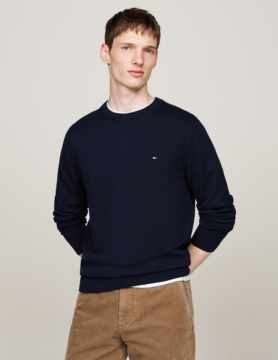 Suéter Tommy Hilfiger cuello redondo para hombre