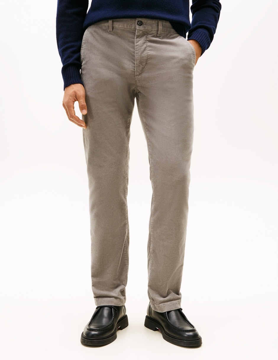 Pantalón casual de algodón para hombre 2