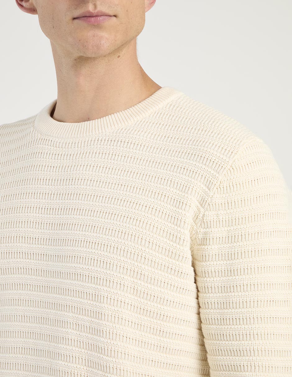 Suéter cuello redondo para hombre 4