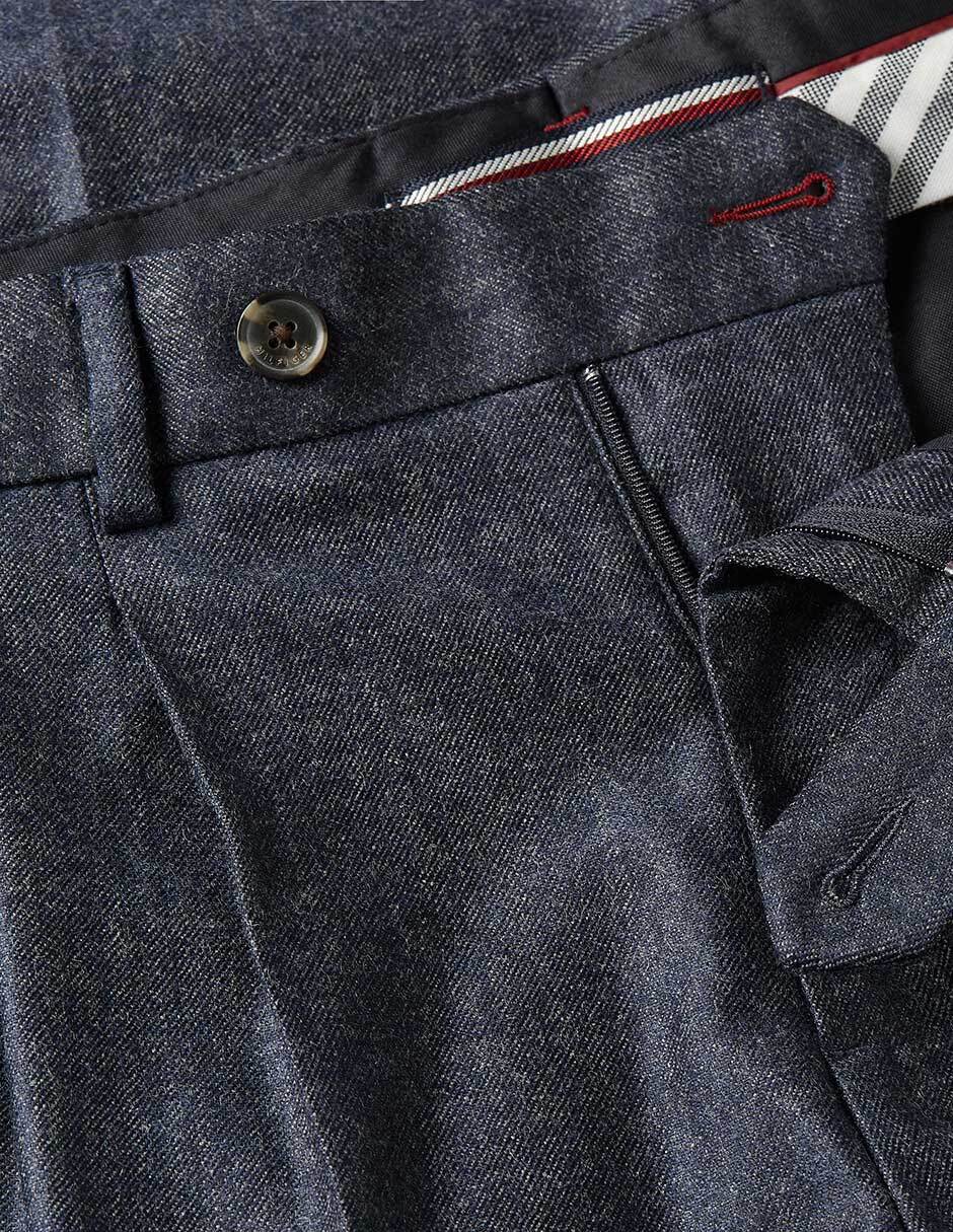 Pantalón casual de lana para hombre 2