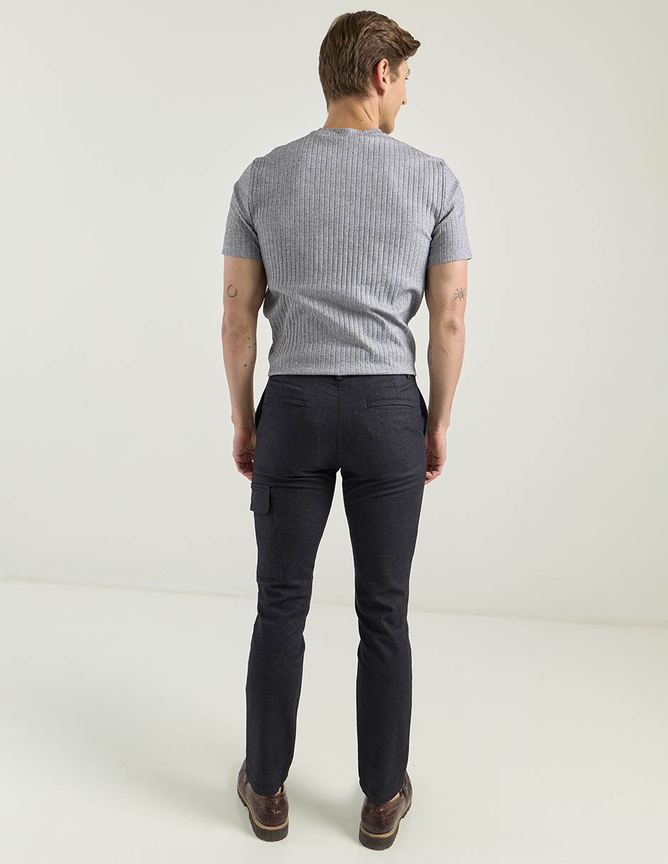 Pantalón slim de algodón para hombre 2