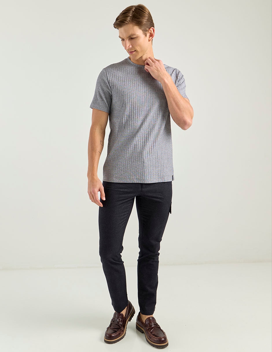 Pantalón slim de algodón para hombre 3