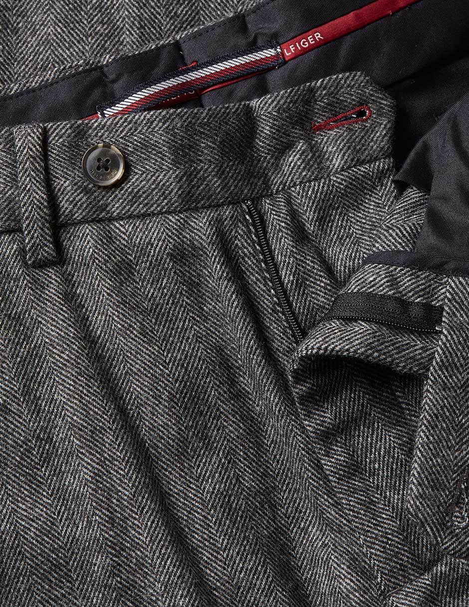 Pantalón regular de lana para hombre 3