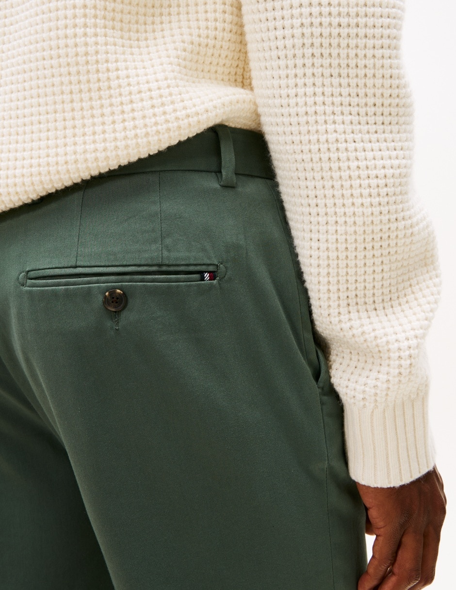 Pantalón regular de algodón para hombre 3