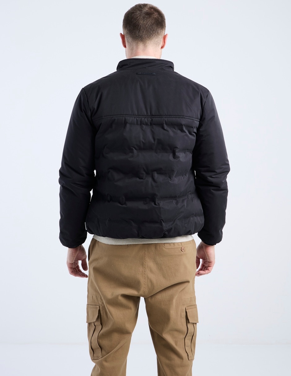 Chamarra acolchada con bolsillos para hombre 2